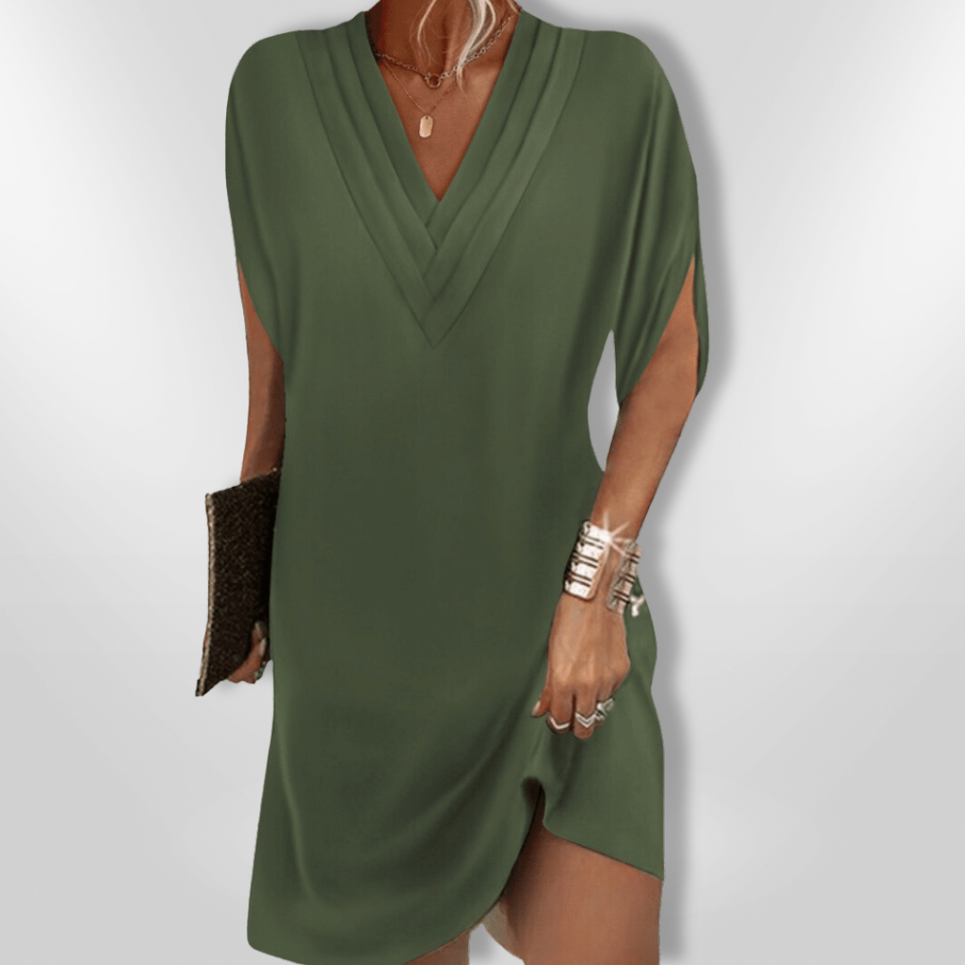 Charro Flattering Tummy-Hiding Dress