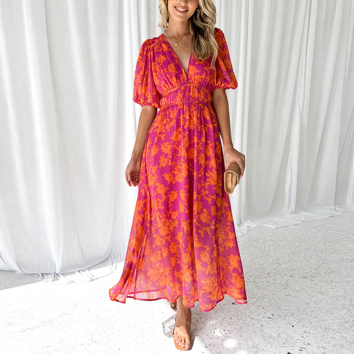 Clara | Spring Long Dress