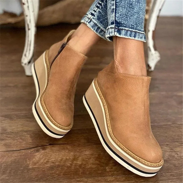 Layla™ - Stylish Leather Boots