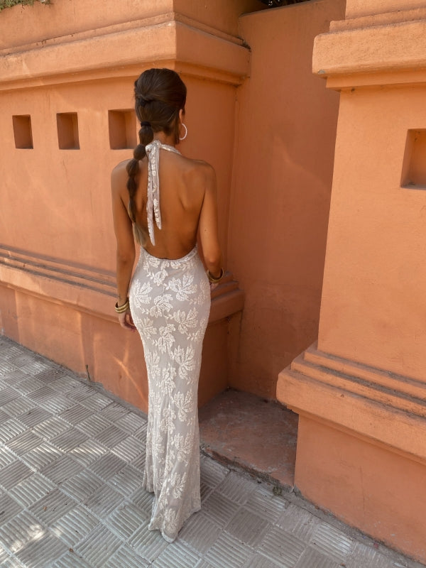 Goya beige dress