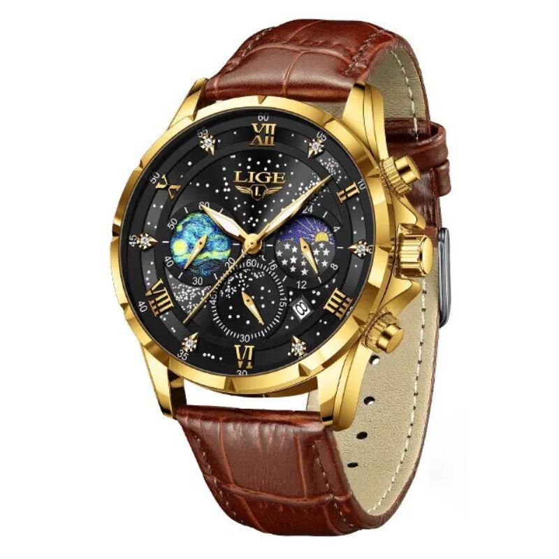 Refined Moonphase Timepiece