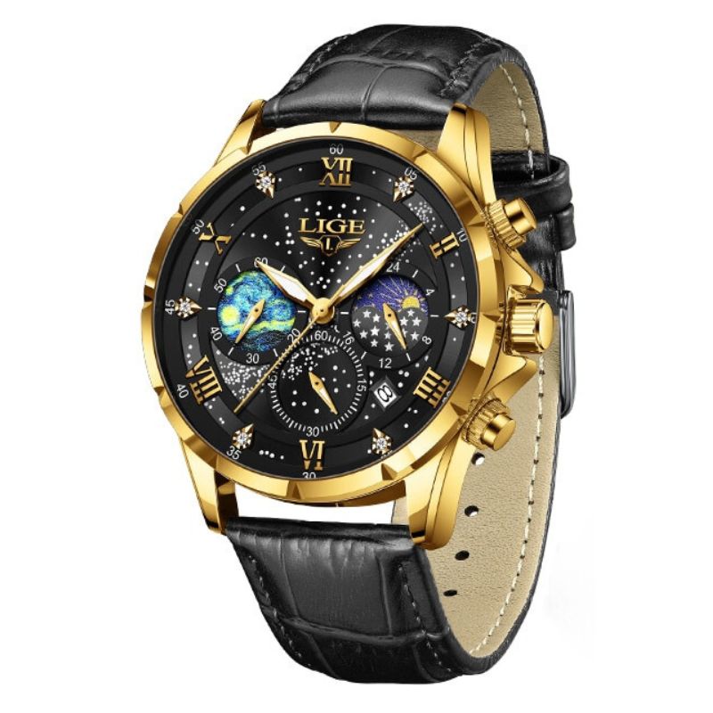 Refined Moonphase Timepiece