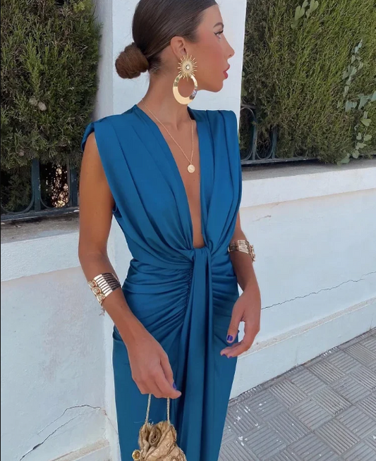 Lily | Elegant pleated dress