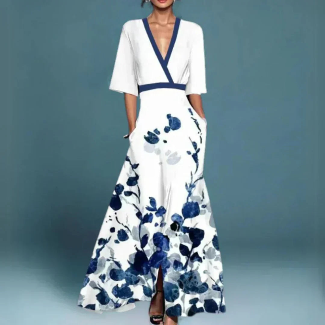 Jamie - Elegant floral patterned dress