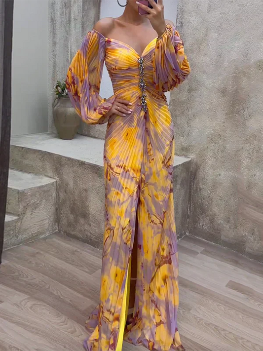 Kristine | Elegant V-neck dress